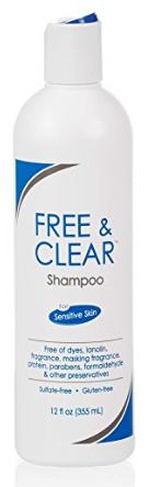 Image of Pharmaceutical Specialties Free & Clear Hair Shampoo for Sensitive Skin