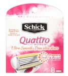 Schick Quattro for Women Ultra Smooth Razor Blade Refills