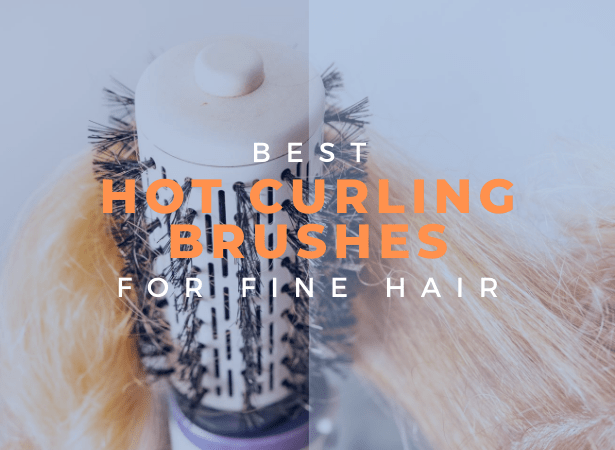 best hot curling brush for fine hair image