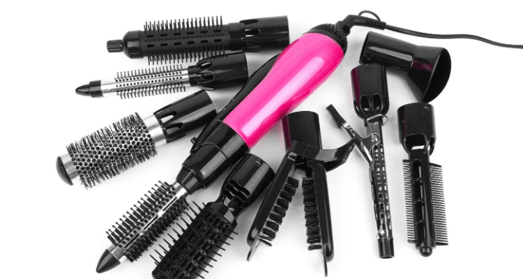 best hot curling brush for fine hairs image